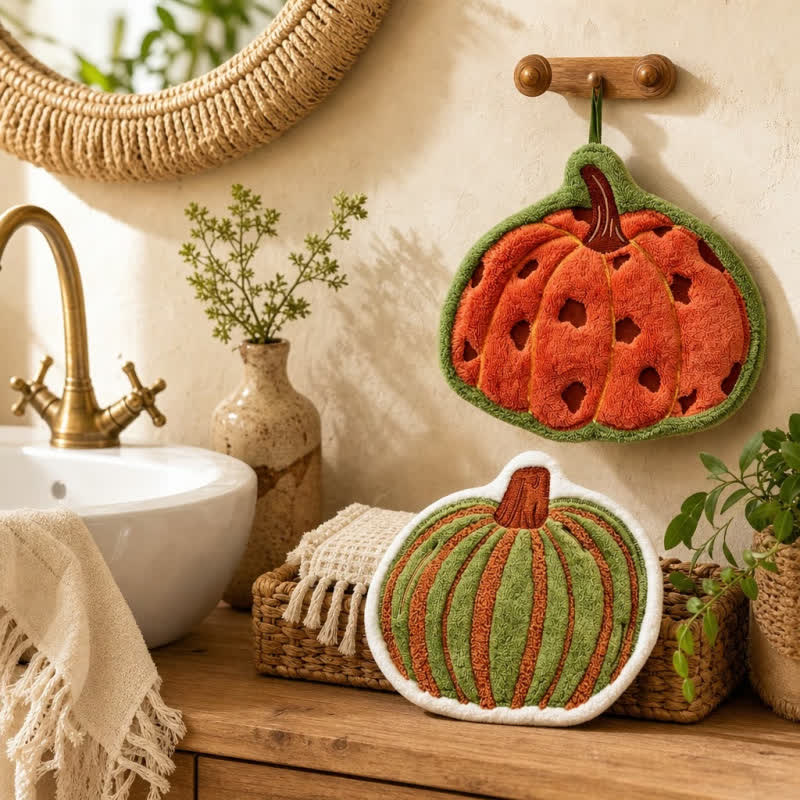 Asciugamano a forma di zucca ad asciugatura rapida - image 0