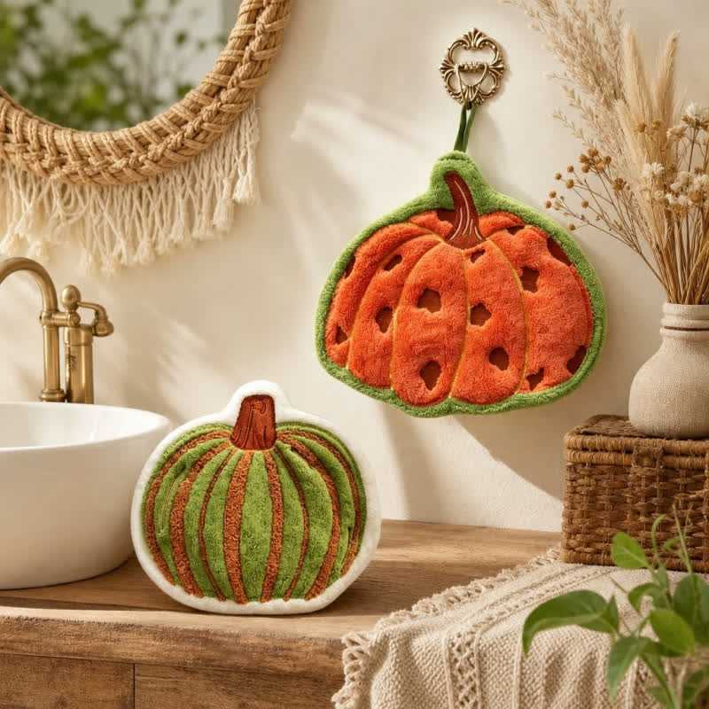 Asciugamano a forma di zucca ad asciugatura rapida - image 2