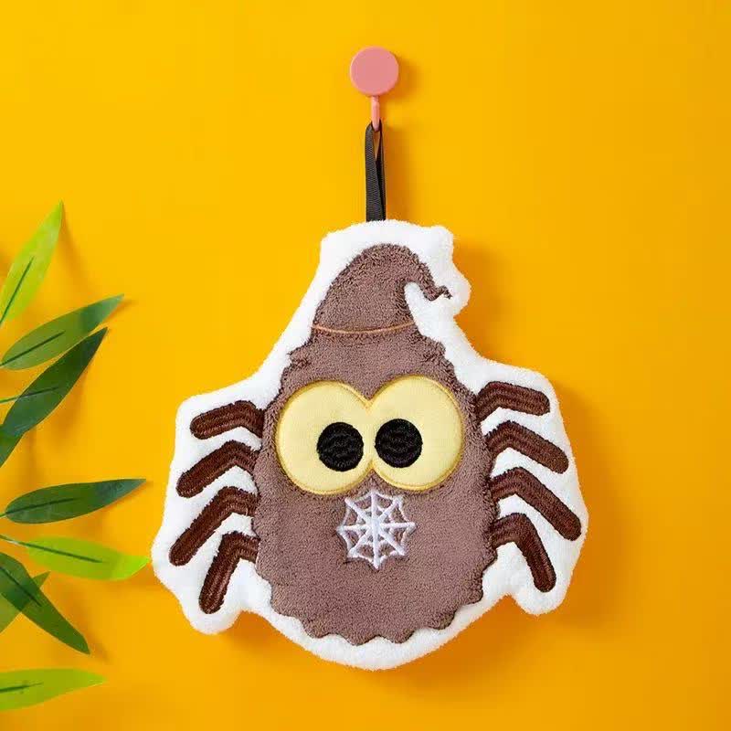 Asciugamano da appendere in pile con motivo Halloween Element - Ragno - 4 pezzi - image 4