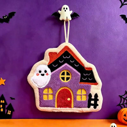 Simpatico asciugamano da appendere a tema Halloween. - Casa - 5 pezzi - image 6
