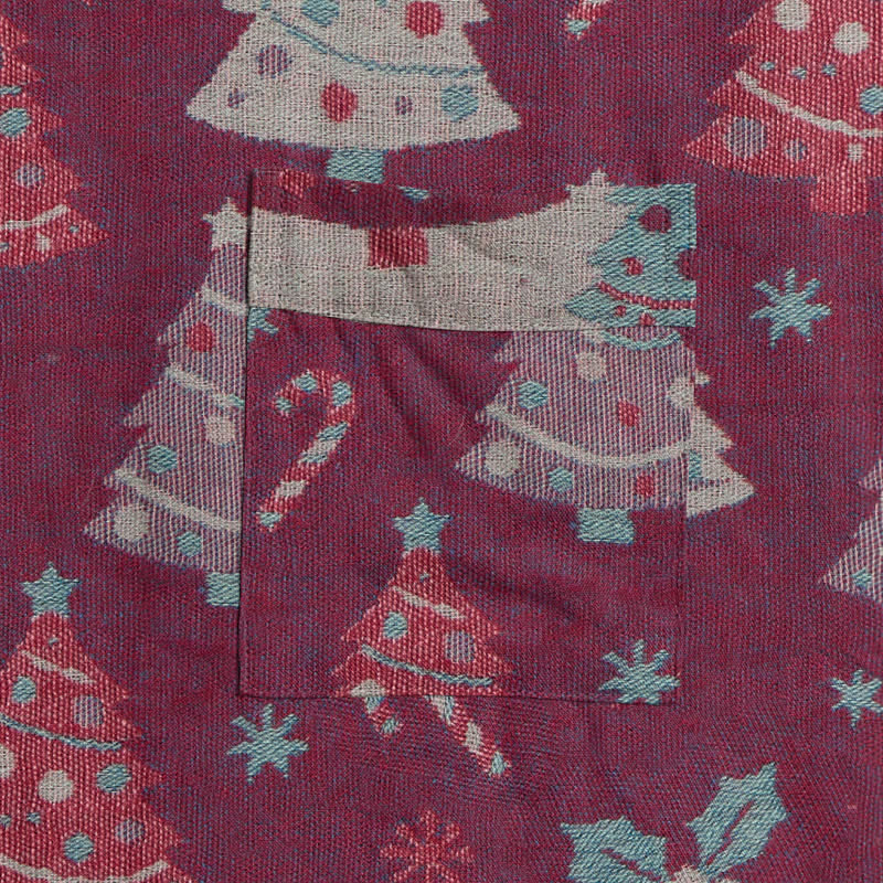 Kimono in garza di cotone a forma di albero di Natale - image 17