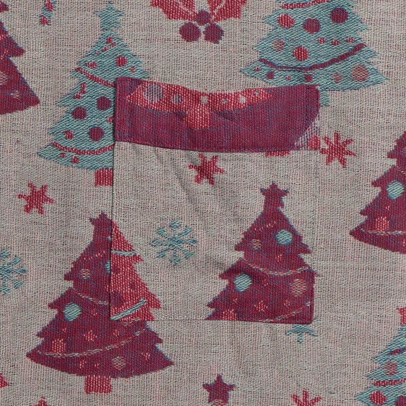 Kimono in garza di cotone a forma di albero di Natale - image 23