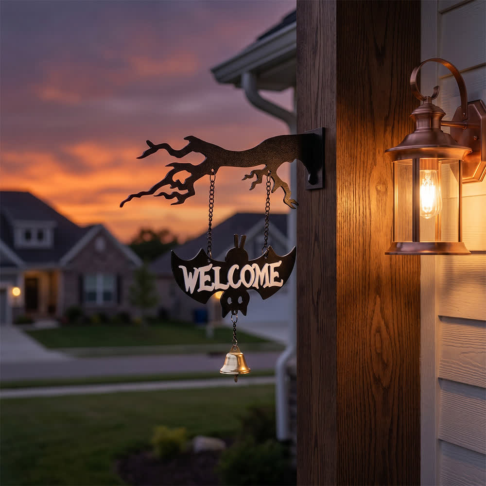 Decorazione di Halloween a forma di ramo d'albero spettrale da appendere - image 6