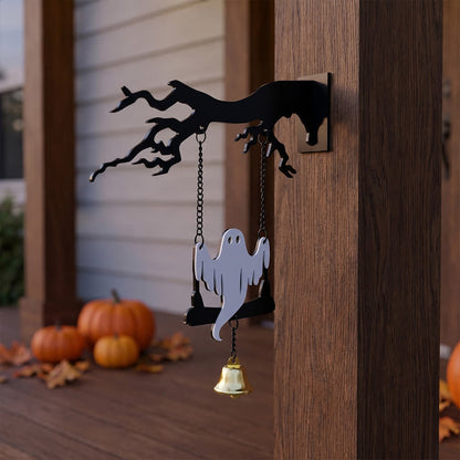 Decorazione di Halloween a forma di ramo d'albero spettrale da appendere - image 3
