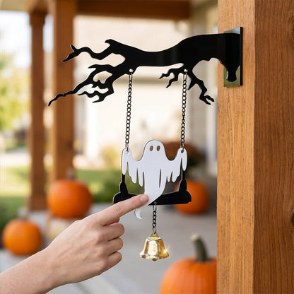 Decorazione di Halloween a forma di ramo d'albero spettrale da appendere - Fantasma - 4 pezzi - 3" L x 50cm x 50cm L - image 1