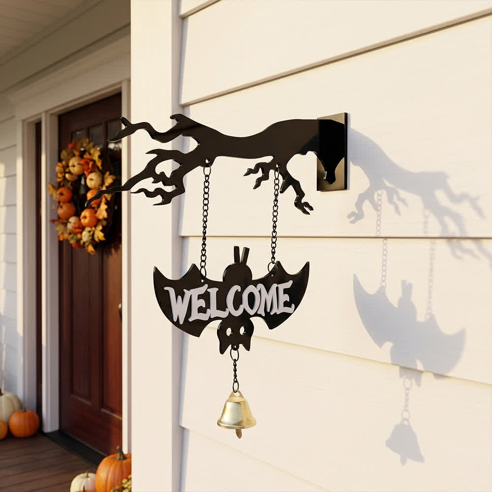 Decorazione di Halloween a forma di ramo d'albero spettrale da appendere - Pipistrello - 4 pezzi - 3" L x 50cm x 50cm L - image 5