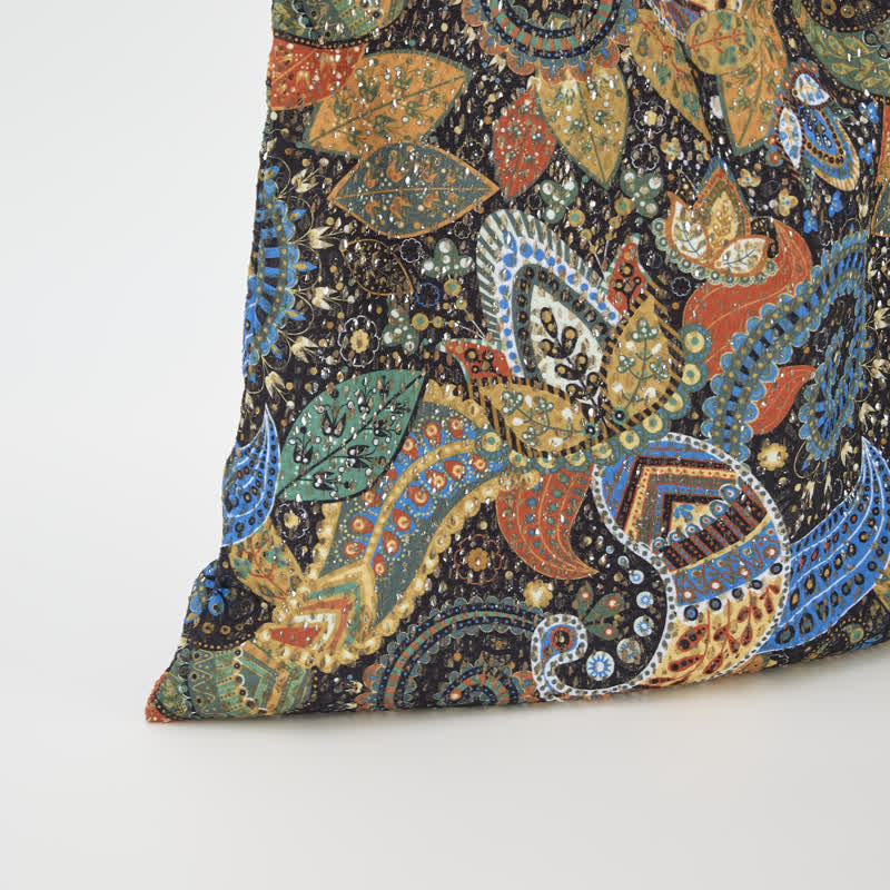 Borsa a tracolla tote con stampa floreale in stile bohémien - image 6