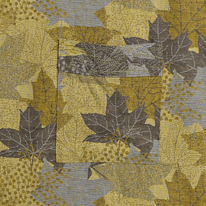 Kimono in cotone con motivo a foglie d'acero autunnali - image 16