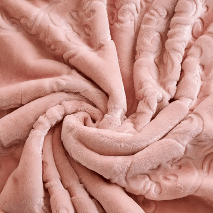 Coperta di lusso in pile Raschel multicolore - image 9