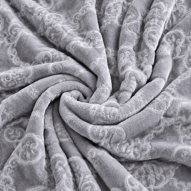 Coperta di lusso in pile Raschel multicolore - image 24
