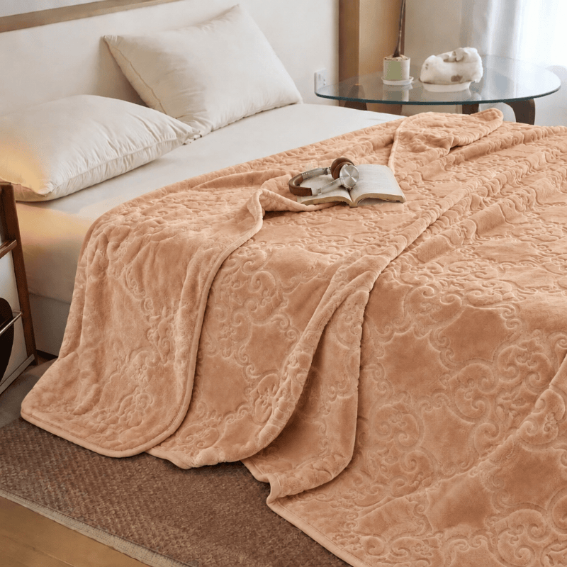 Coperta di lusso in pile Raschel multicolore - image 12