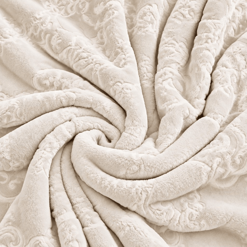 Coperta di lusso in pile Raschel multicolore - image 29