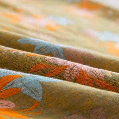 Set di biancheria da letto con copripiumino in cotone a fiori di melo selvatico. - image 5