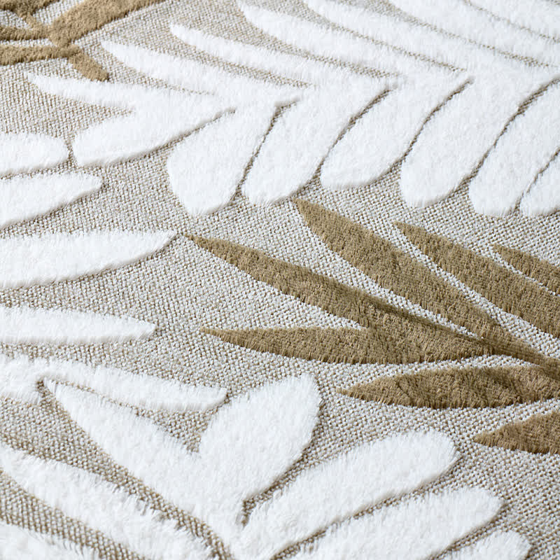 Coperta in pile con motivo botanico moderno - image 20
