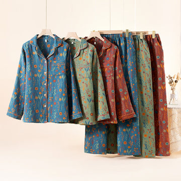 Completo da casa in cotone Garden Bloom - image 0