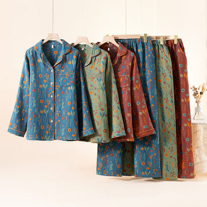 Completo da casa in cotone Garden Bloom - image 0
