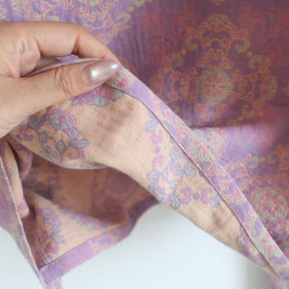 Set da salotto vintage orientale in garza di cotone - image 7