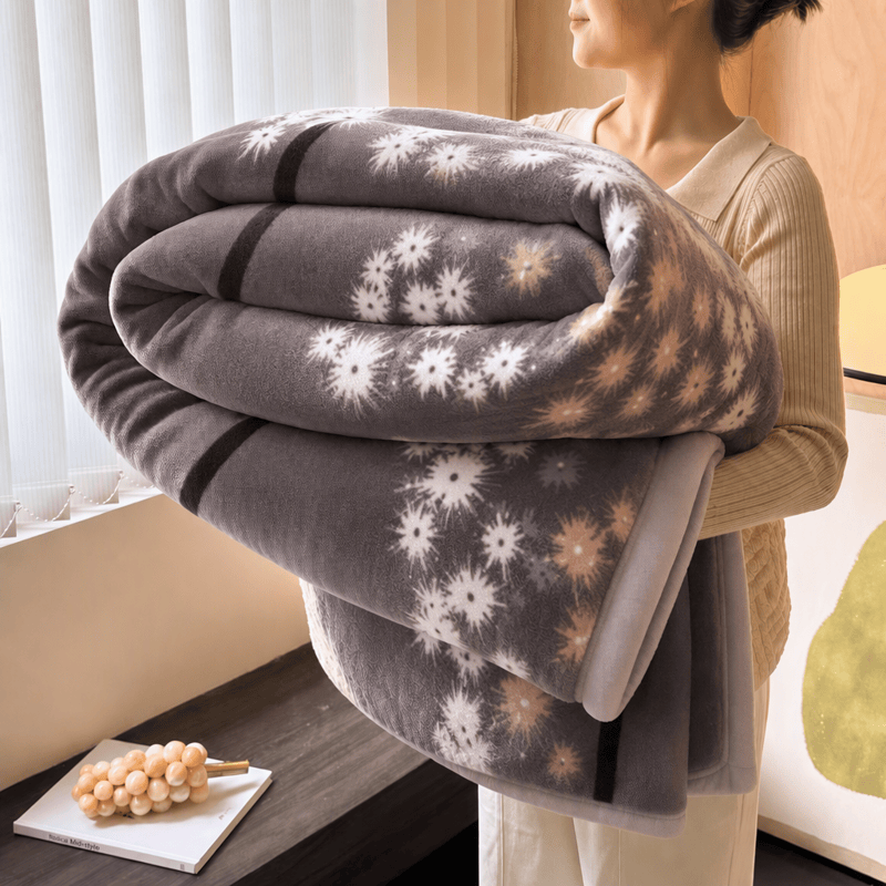 Coperta in morbido pile color dente di leone - Grigio - Coperta - 200cm x 230cm - image 7