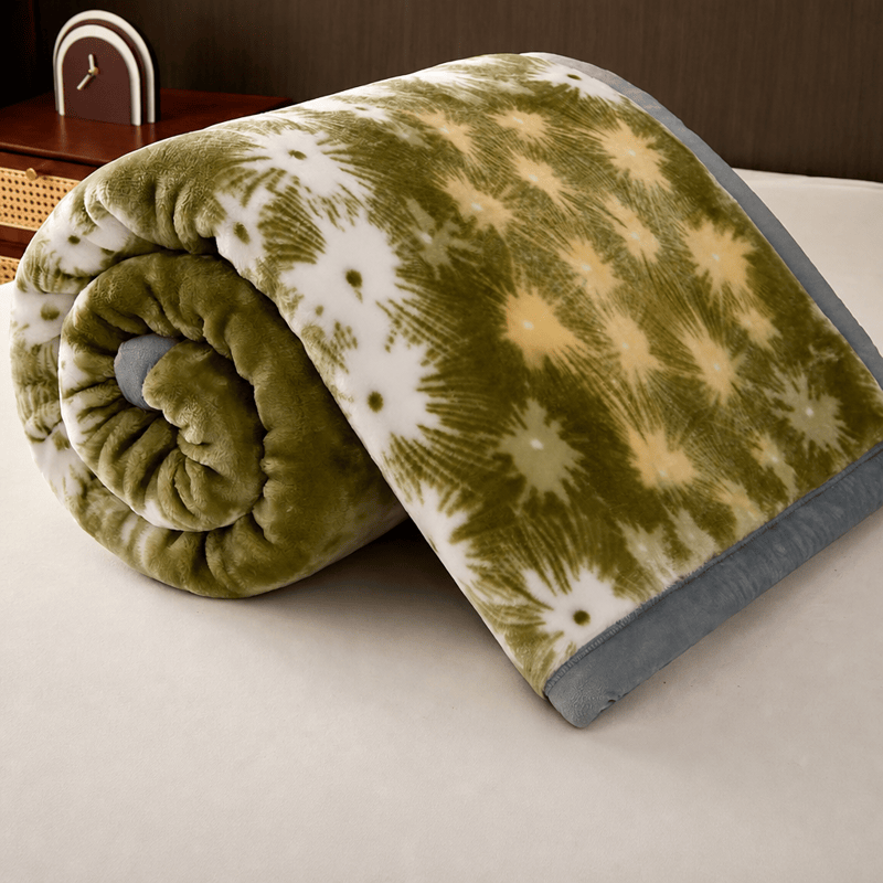 Coperta in morbido pile color dente di leone - image 5
