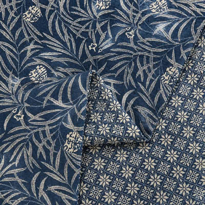 Trapunta reversibile in cotone con motivo floreale botanico - image 5