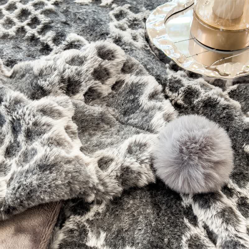 Coperta reversibile a griglia a scacchi - image 17