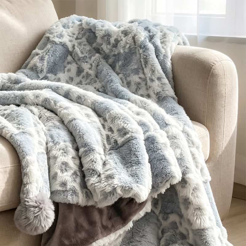 Coperta reversibile a griglia a scacchi - image 33