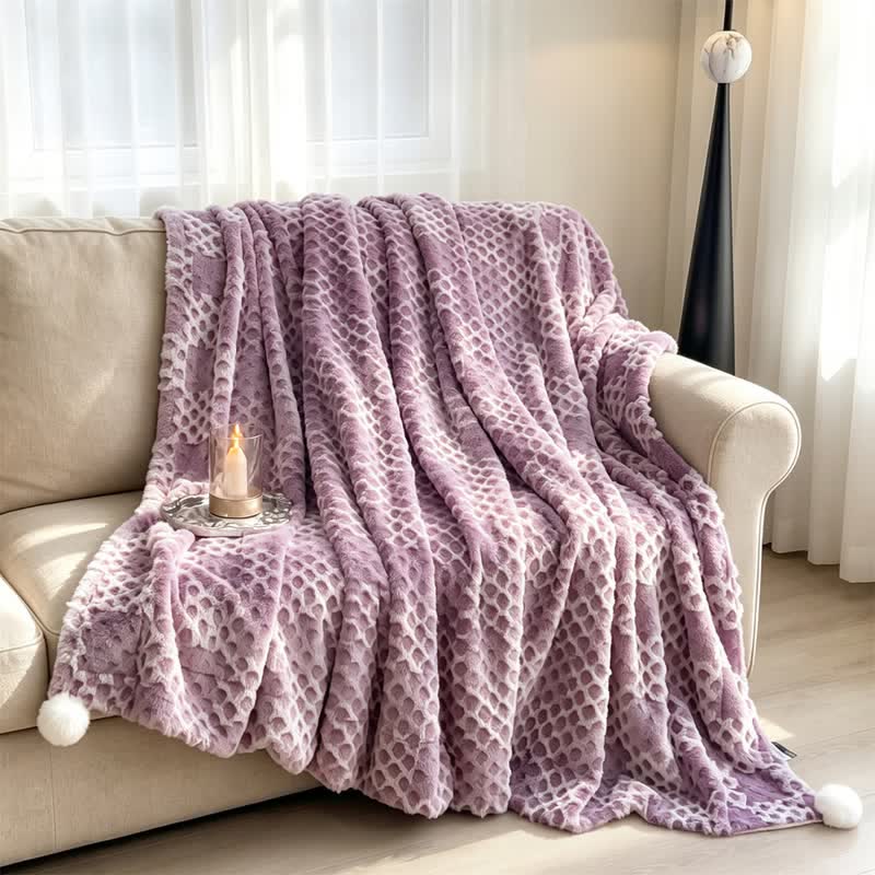 Coperta reversibile a griglia a scacchi - image 41