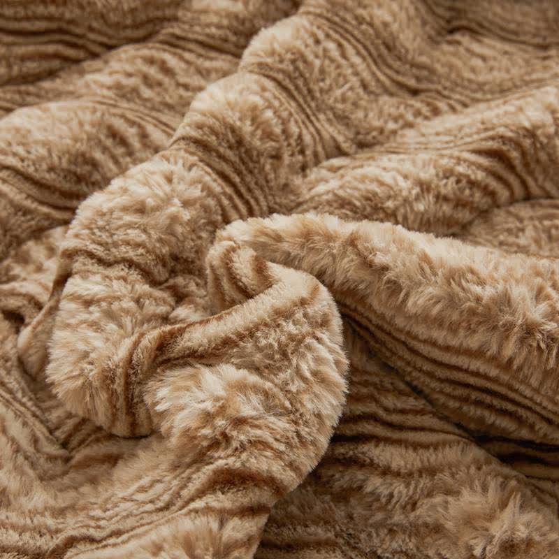 Morbida coperta ondulata e soffice in peluche - image 14