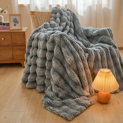 Morbida coperta ondulata e soffice in peluche - image 21
