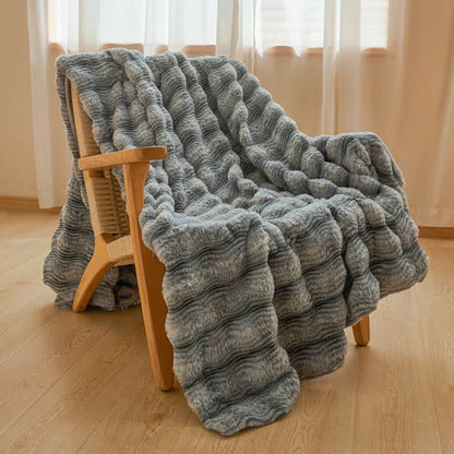 Morbida coperta ondulata e soffice in peluche - image 20