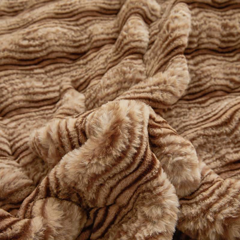 Morbida coperta ondulata e soffice in peluche - image 46