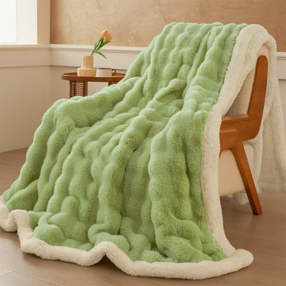 Coperta Sherpa a doppio strato in morbido pile ondulato - image 18