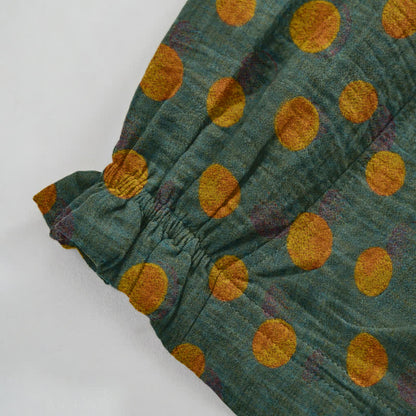 Pantaloni harem in cotone a pois - image 16