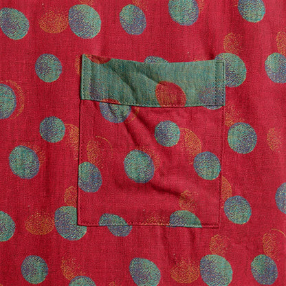 Kimono vintage in cotone a pois - image 4