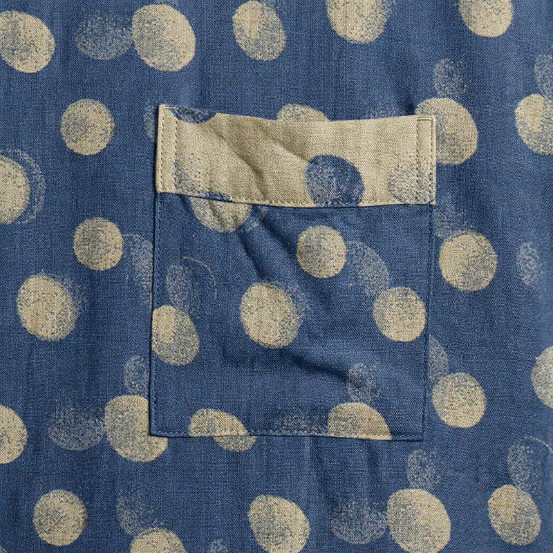 Kimono vintage in cotone a pois - image 14