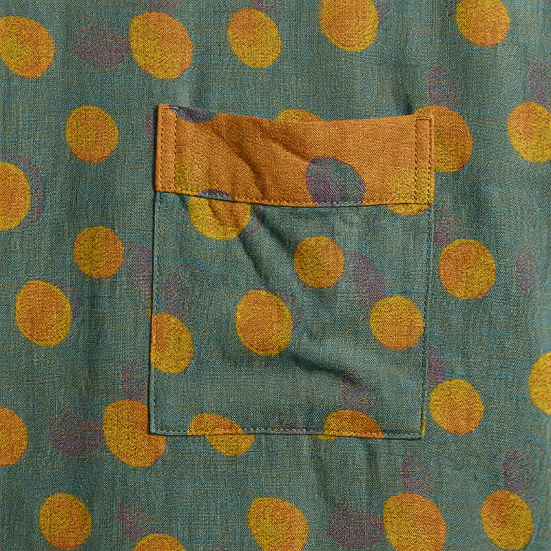 Kimono vintage in cotone a pois - image 34
