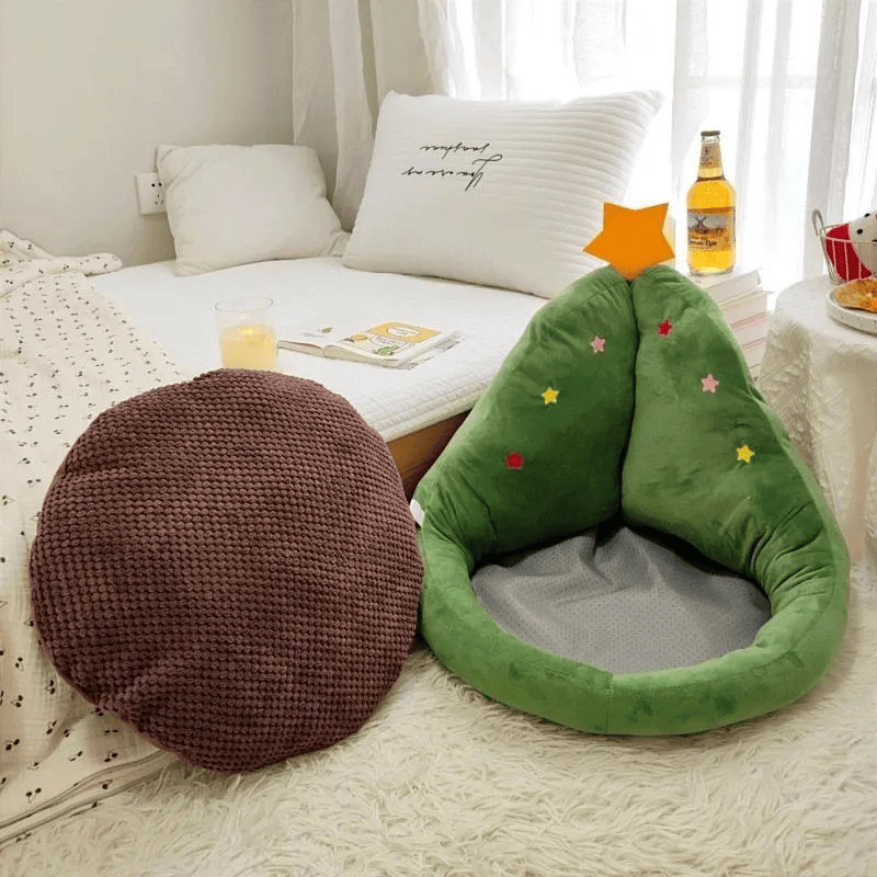 Cuscino di peluche a forma di albero di Natale - image 4