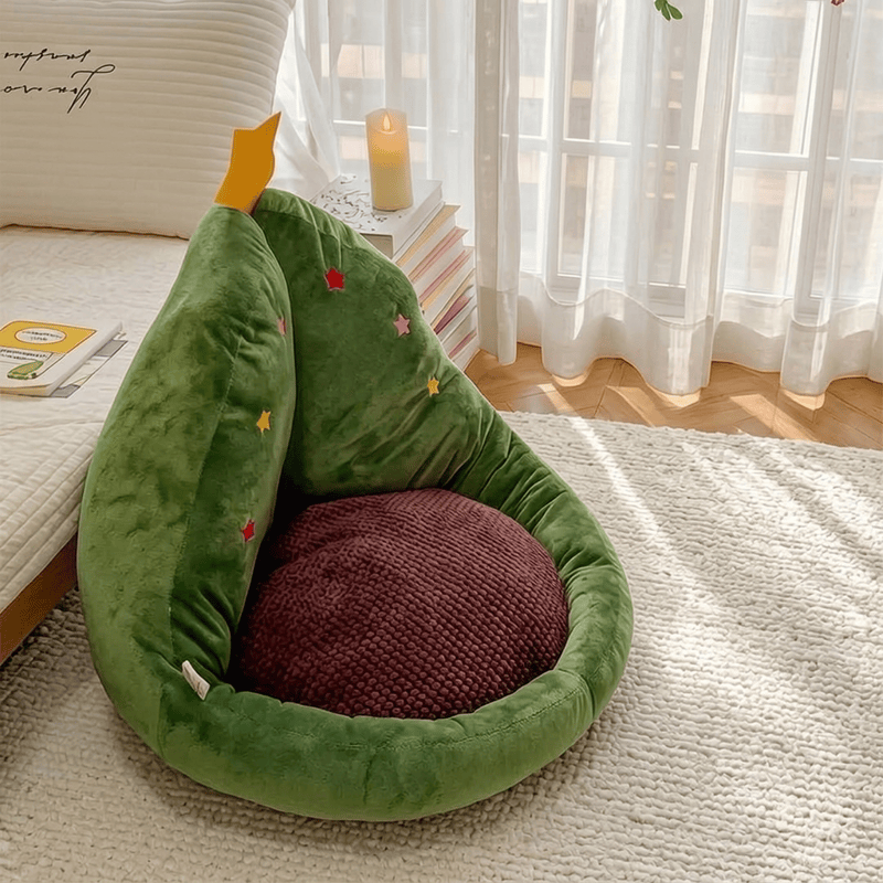 Cuscino di peluche a forma di albero di Natale - image 1