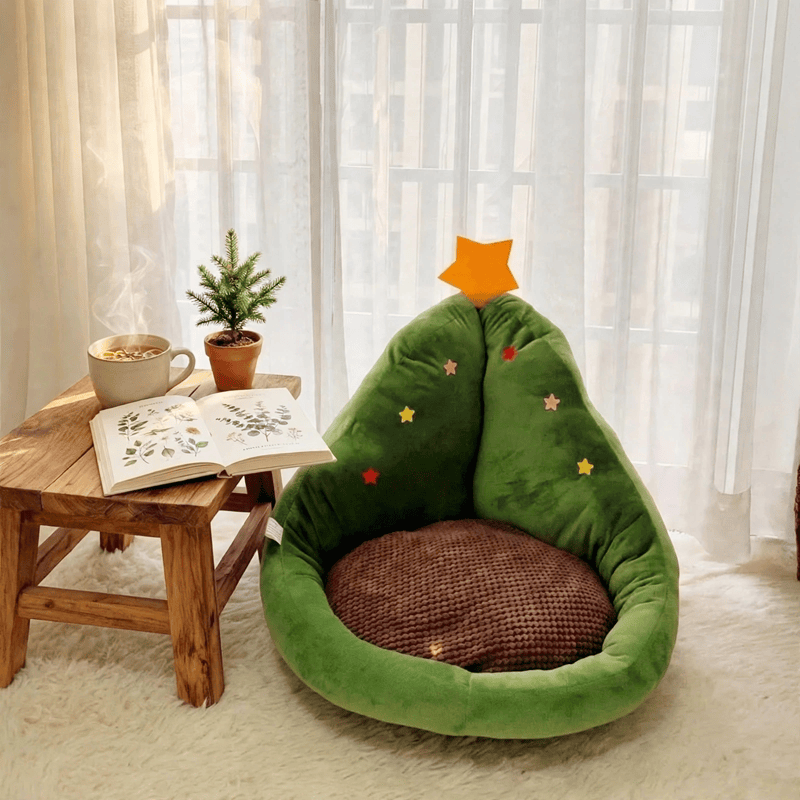 Cuscino di peluche a forma di albero di Natale - image 2