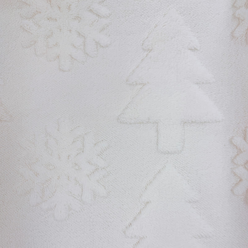 Fodera per cuscino con motivo a rilievo di albero di Natale e fiocchi di neve. - image 14