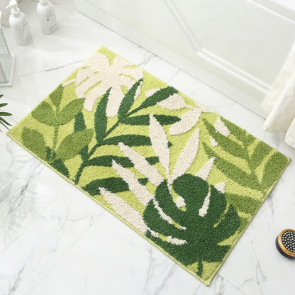 Tappeto d'ingresso antiscivolo morbido Ownkoti Palm