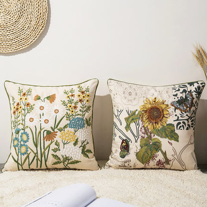 Federa per cuscino con motivo floreale vintage Ownkoti