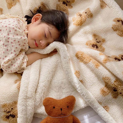Coperta reversibile Ownkoti con simpatico orsetto