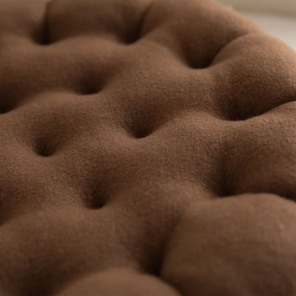 Cuscino per seduta a forma di cerchio di biscotto carino