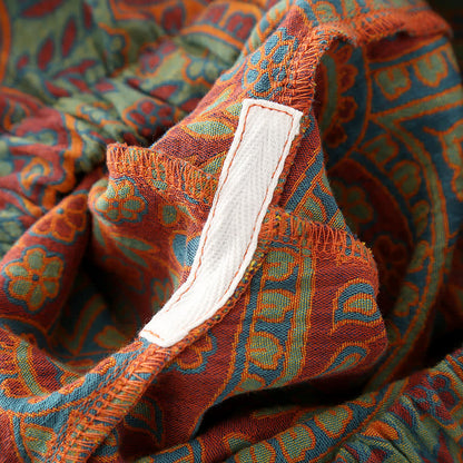 Completo da casa vintage in jacquard con scollo rotondo - image 9