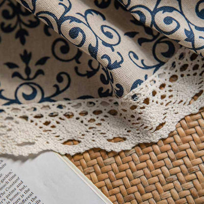 Tenda semi-oscurante con motivo Boho Blue di Ownkoti