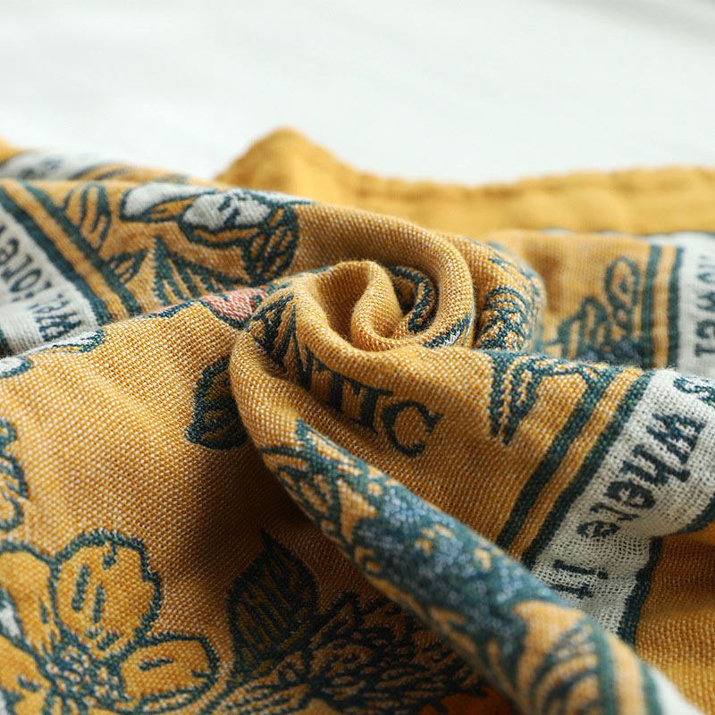 Trapunta estiva reversibile in cotone Ownkoti, coperta leggera