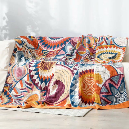 Coperta nordica Ownkoti, asciugamano reversibile per divano