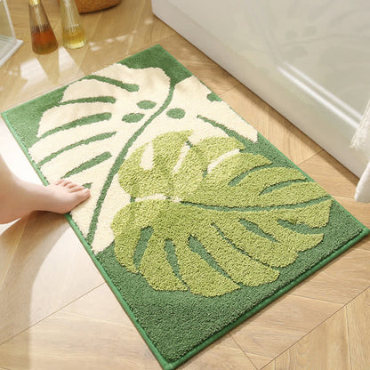 Tappeto d'ingresso antiscivolo morbido Ownkoti Palm