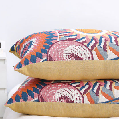 Federe in cotone con stampa sole nordico Ownkoti (2 pezzi)